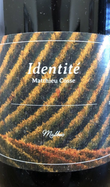 Bottle of Identité by Mathieu Cosse
