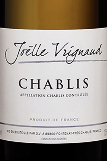 Bottle of Chablis by Joëlle Vrignaud