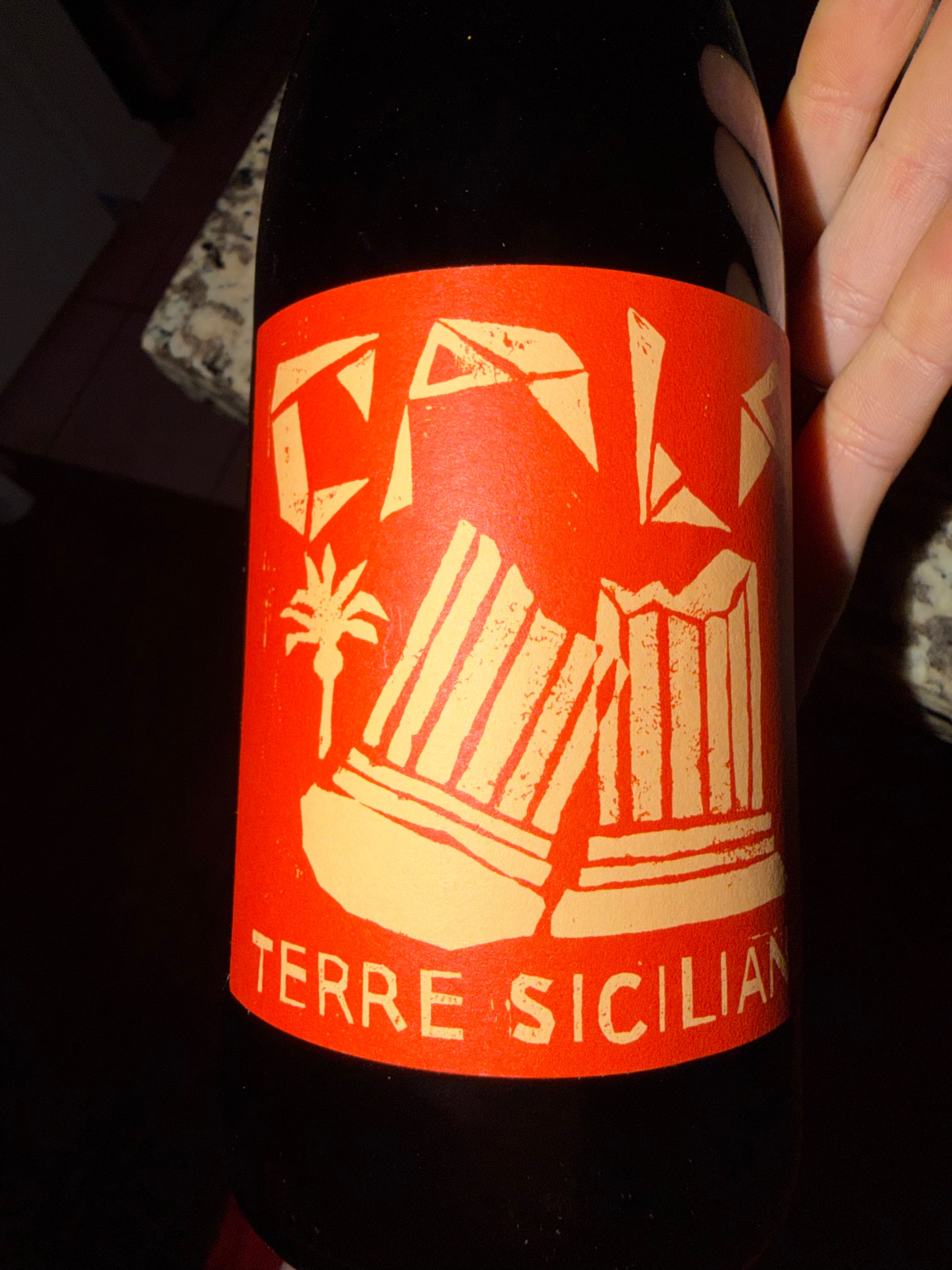 Bottle of Cala Rosso by Danilo Sanchirico