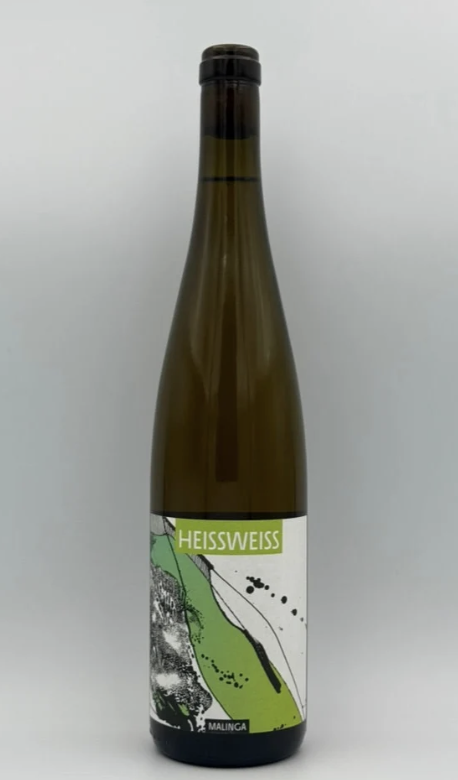 Bottle of Heisswiess by Christoph Heiss