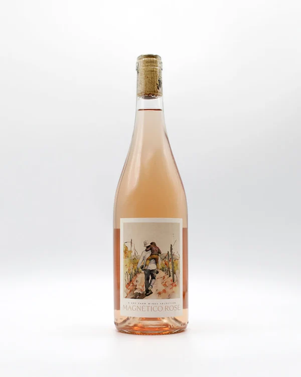 Bottle of Rosé by Magnético