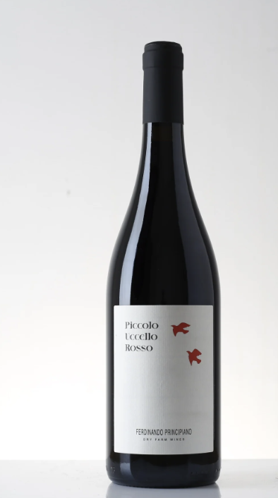 Bottle of Piccolo Uccello Rosso by Ferdinando Principiano
