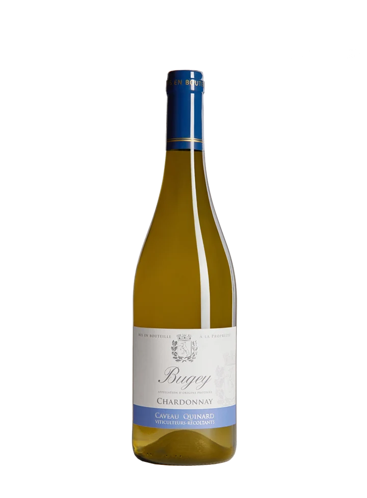 Bottle of Chardonnay by Caveau Quinard