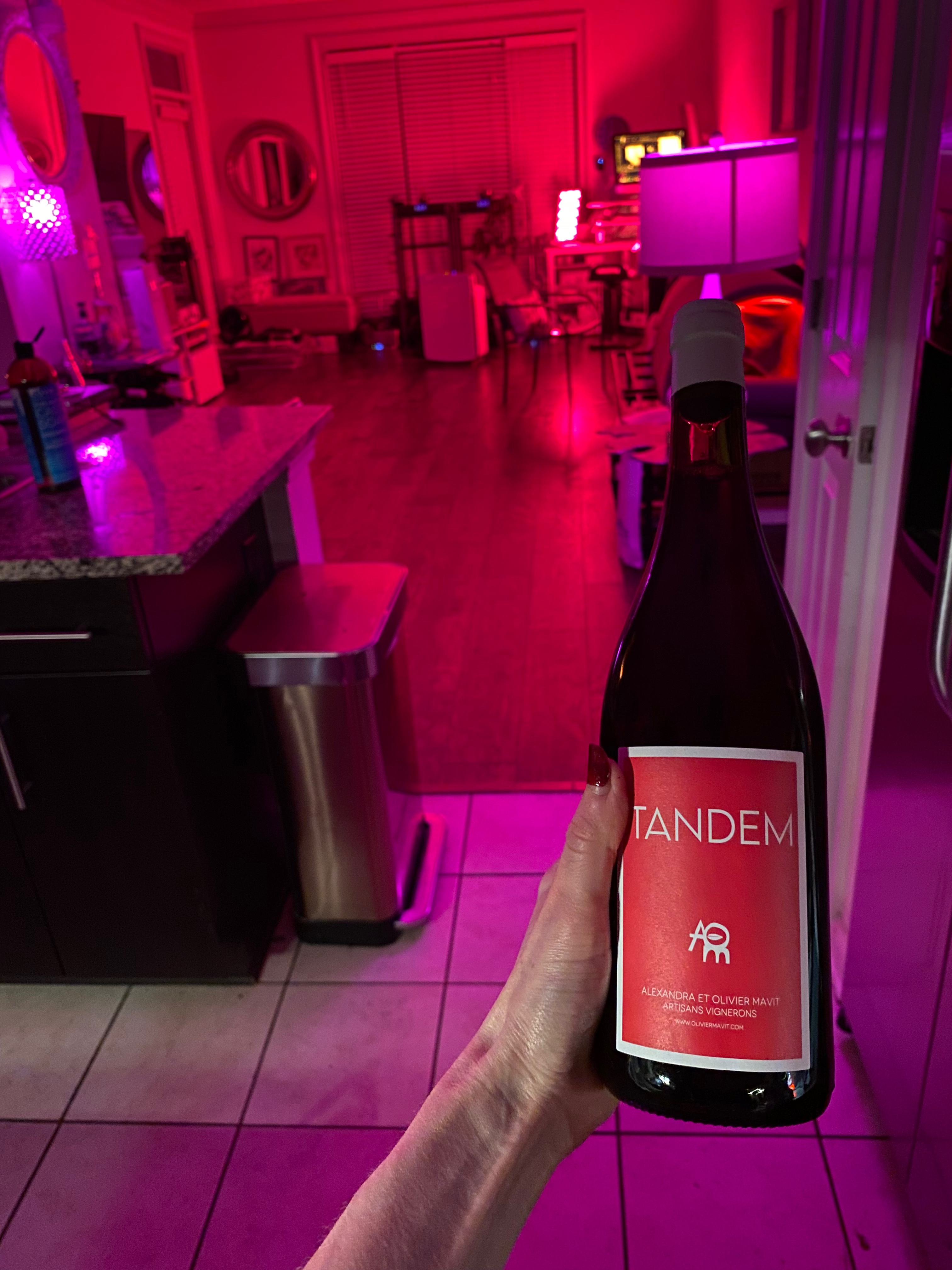 Bottle of Tandem by Olivier Mavit