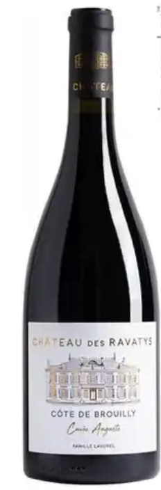 Bottle of Côtes de Brouilly by Château des Ravatys
