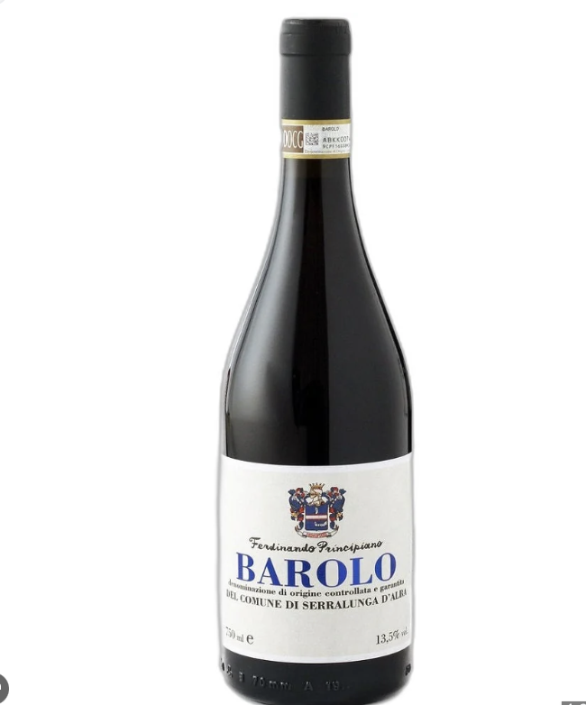 Bottle of Barolo by Ferdinando Principiano
