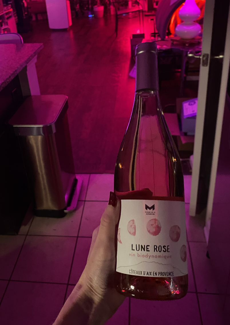 Bottle of Lune Rosé by Domaine de la Mongestine