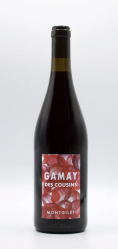 Bottle of Gamay des Cousins by Domaine de Montgilet