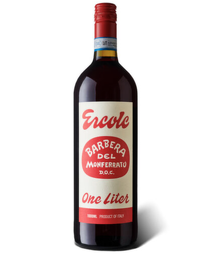 Bottle of Barbera del Monferrato DOC by Ercole