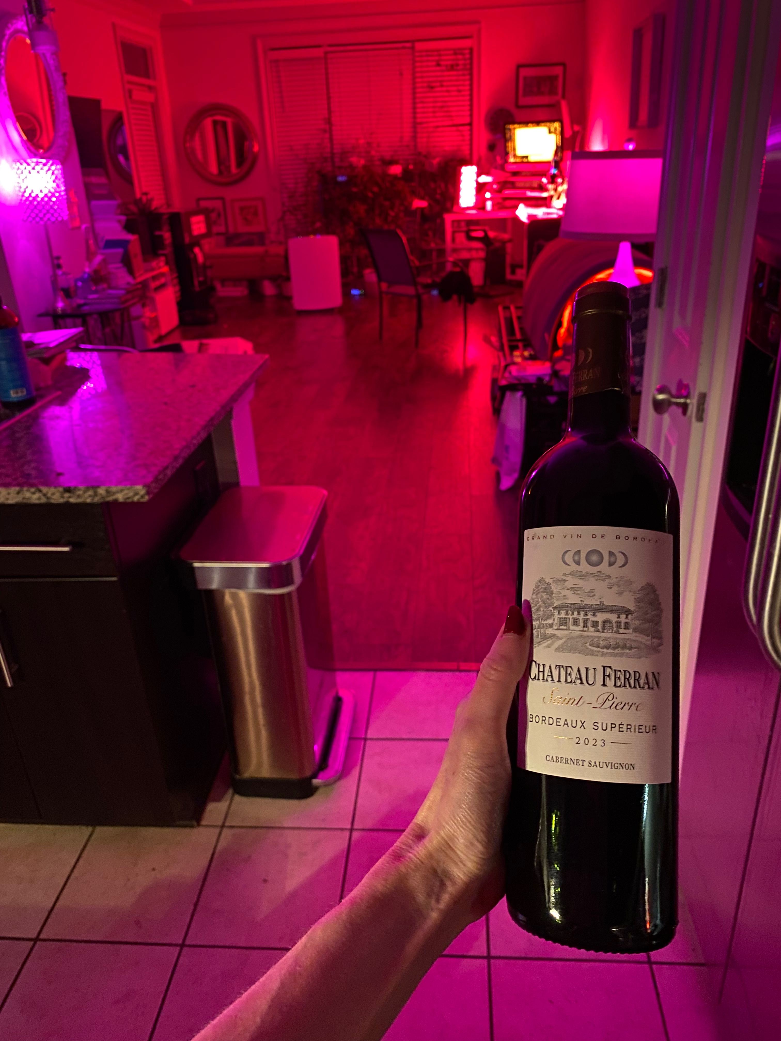 Bottle of Cabernet Sauvignon by Château Ferran Saint-Pierre
