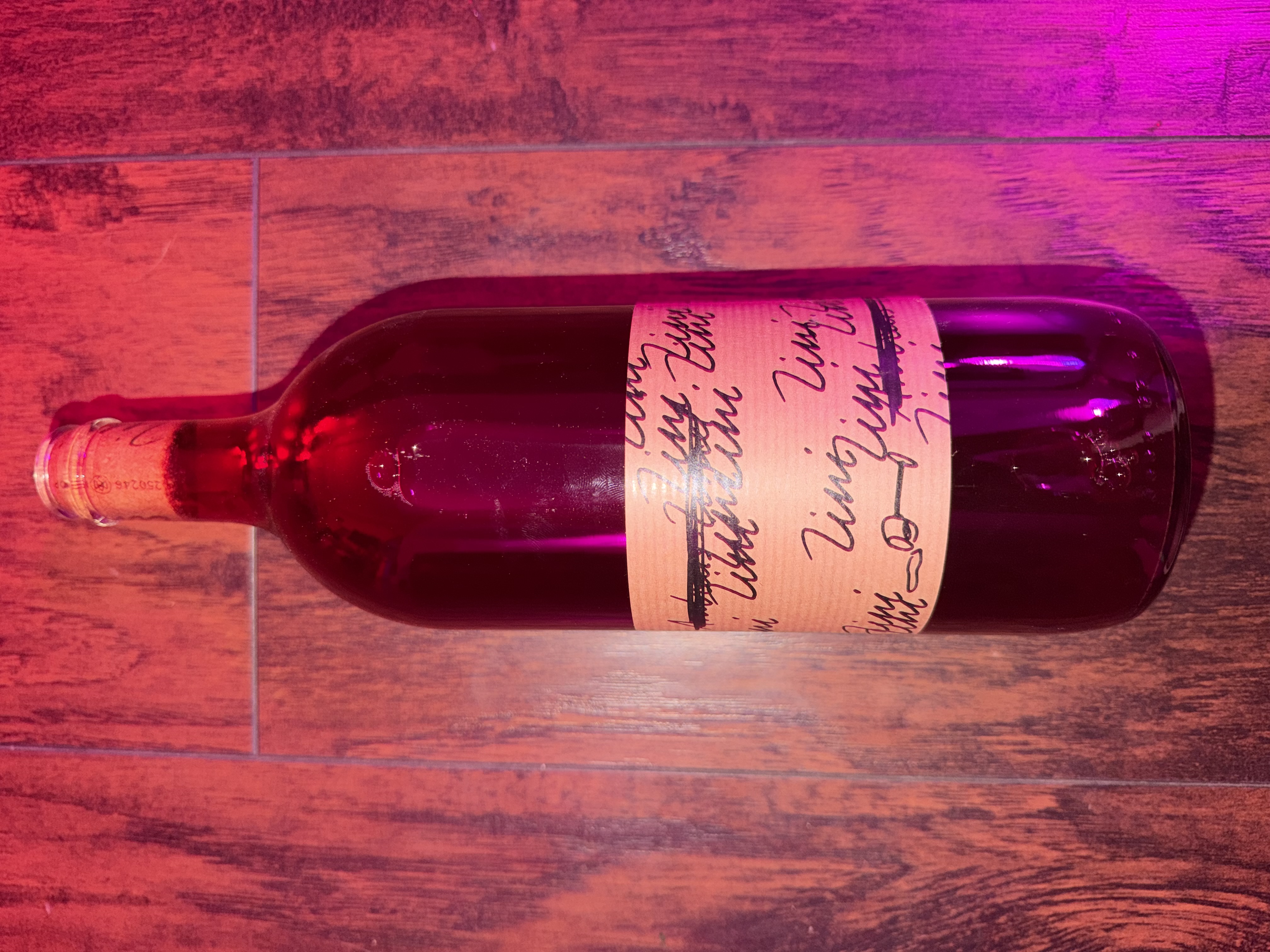 Bottle of Zini Rose by Andreas Ziniel