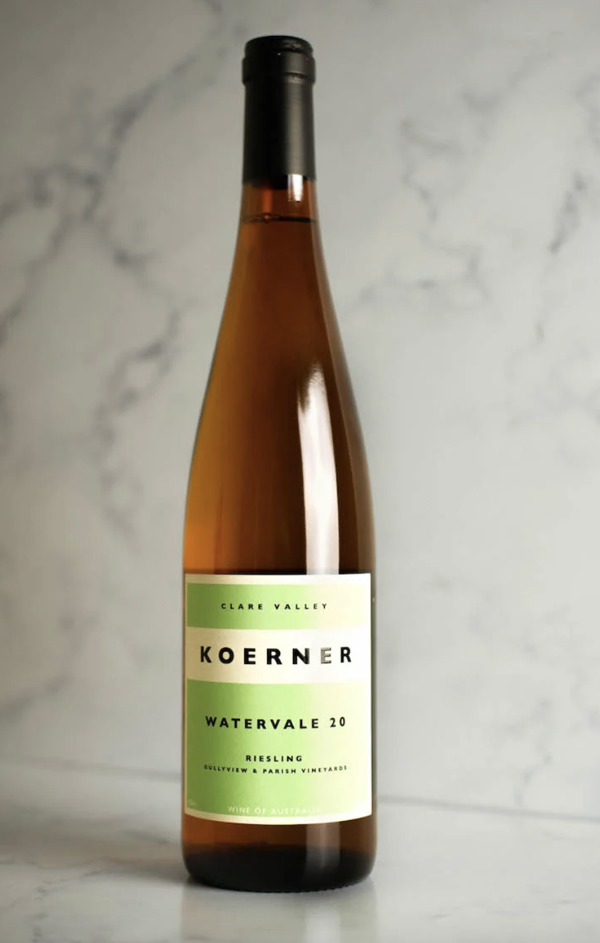 Bottle of Watervale Riesling by Koerner Wines