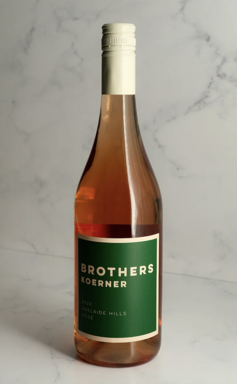 Bottle of Rosé by Brother's Koerner