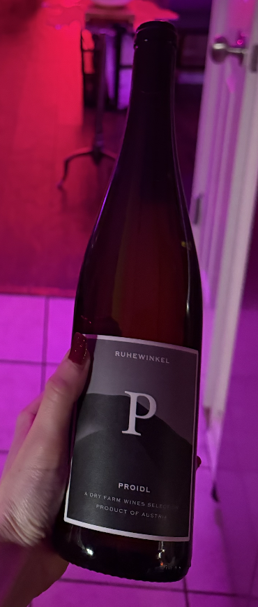 Bottle of Ruhewinkel by Proidl
