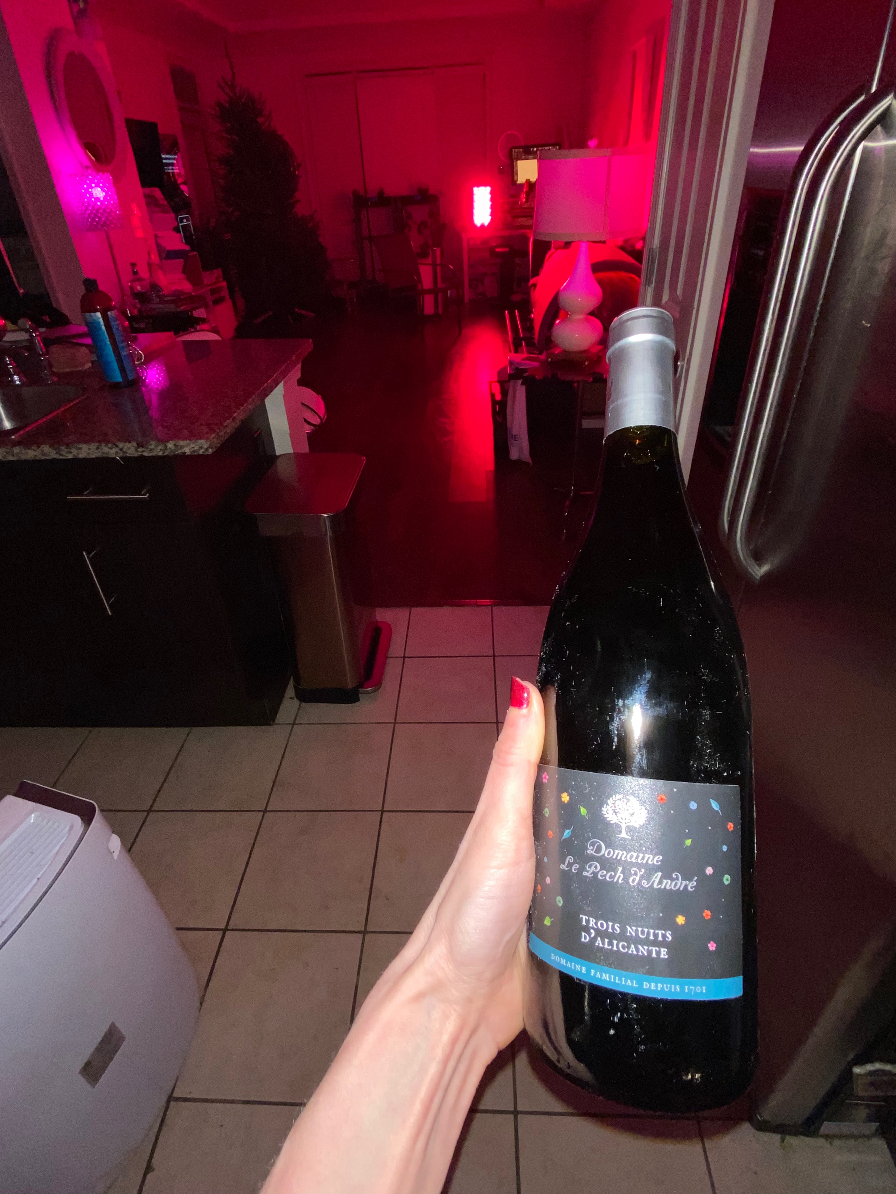Bottle of Trois Nuits d'Alicante by Pech d'André