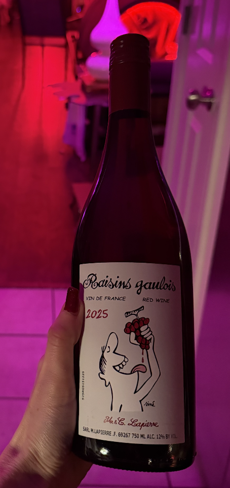 Bottle of Raisins Gaulois by Marcel Lapierre
