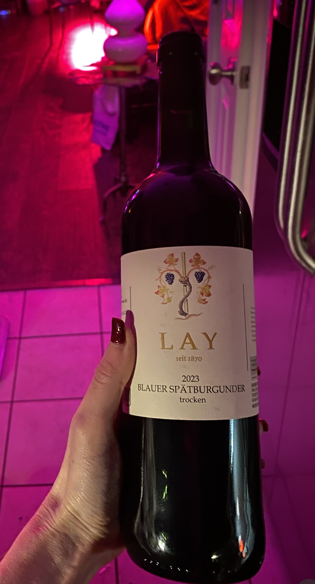Bottle of Spätburgunder by Weingut Lay