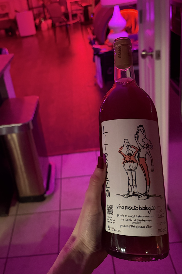 Bottle of Litrozzo Rosato by Le Coste