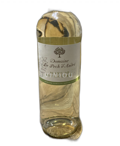 Bottle of Blanc de Bourboulenc by Château le Pech d'André