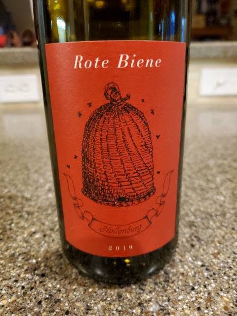 Bottle of Rote Biene by Hoch Family