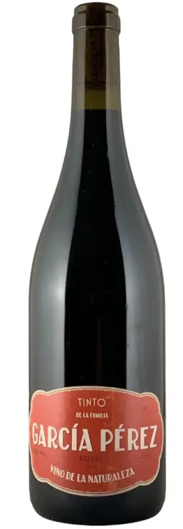 Bottle of Tinto Bobal by Bodegas García Pérez