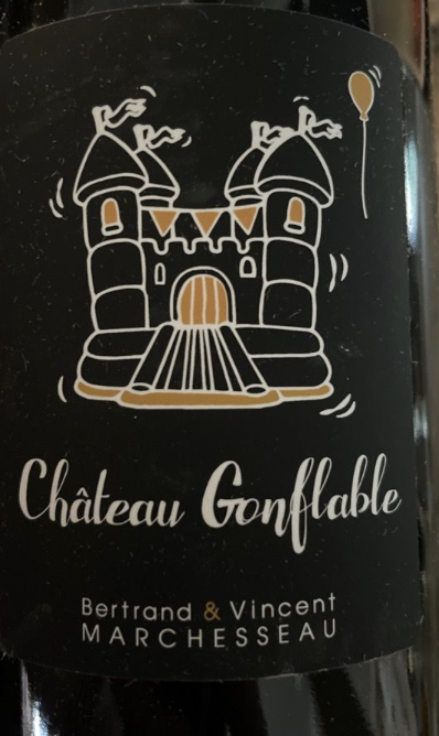 Bottle of Chateau Gonflable by Bertrand & Vincent
