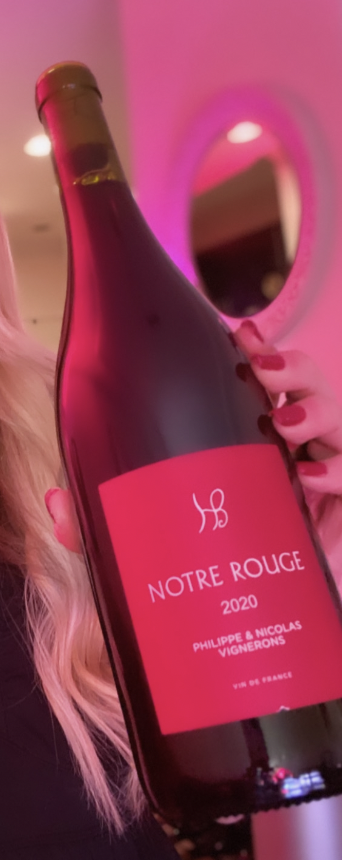 Bottle of Notre Rouge by Philippe et Nicolas