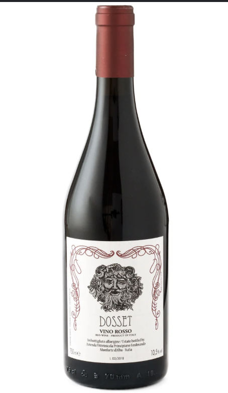 Bottle of Dosset Vino Rosso by Ferdinando Principiano