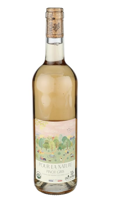 Bottle of Pour la Nature Pinot Gris by Ethic Drinks