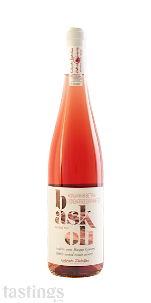 Bottle of Txakoli Rosé by Baskoli