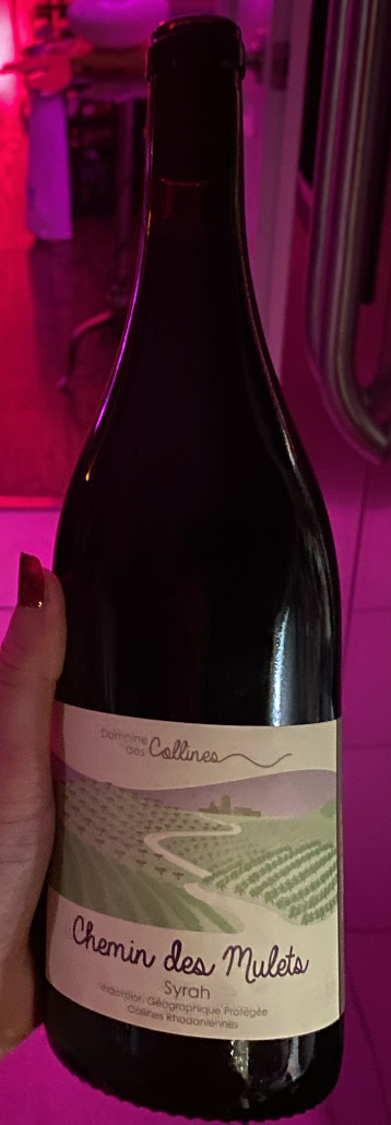 Bottle of Chemin des Mulets by Domaine des Collines