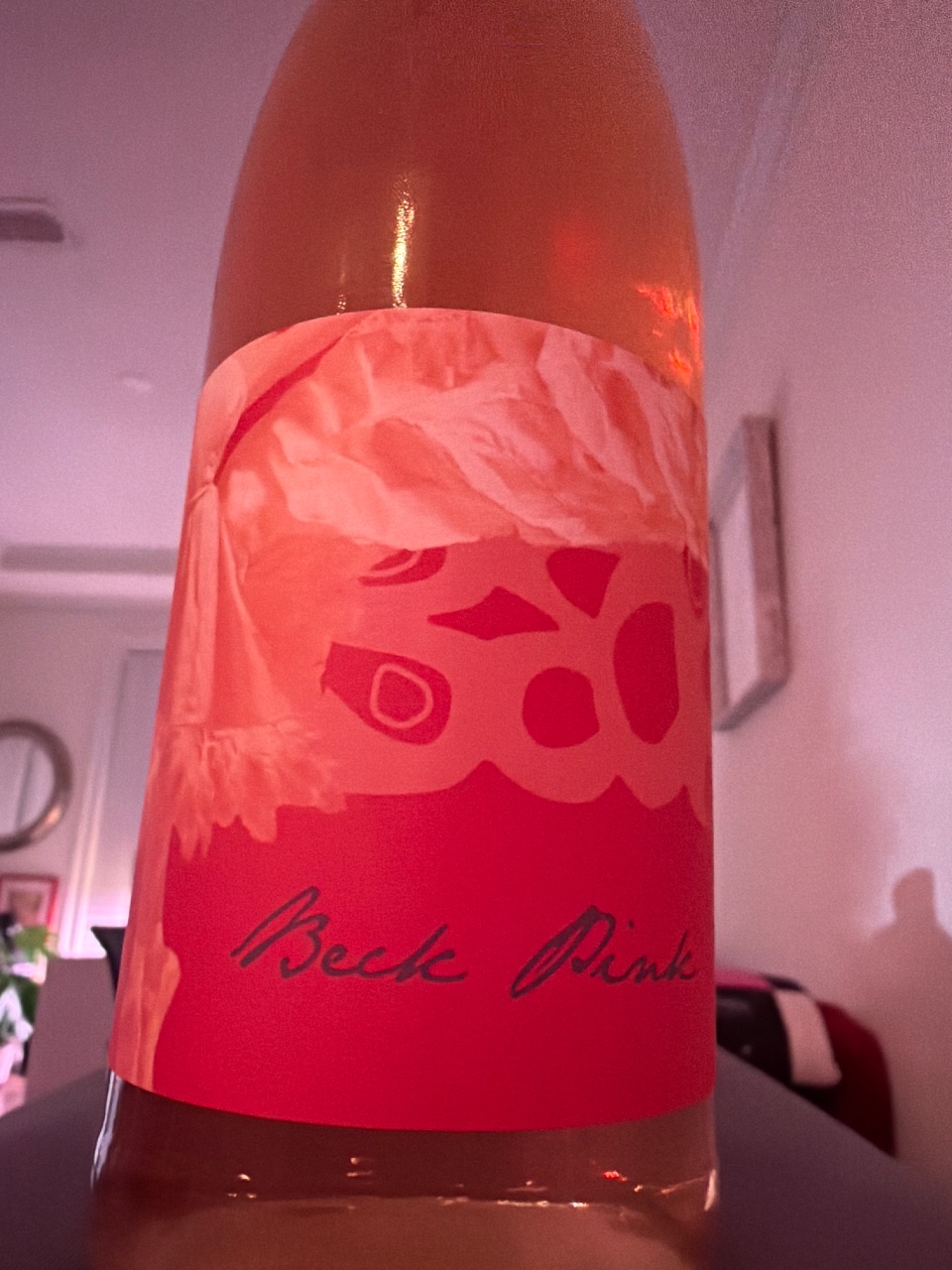 Bottle of Beck Pink by Judith Beck