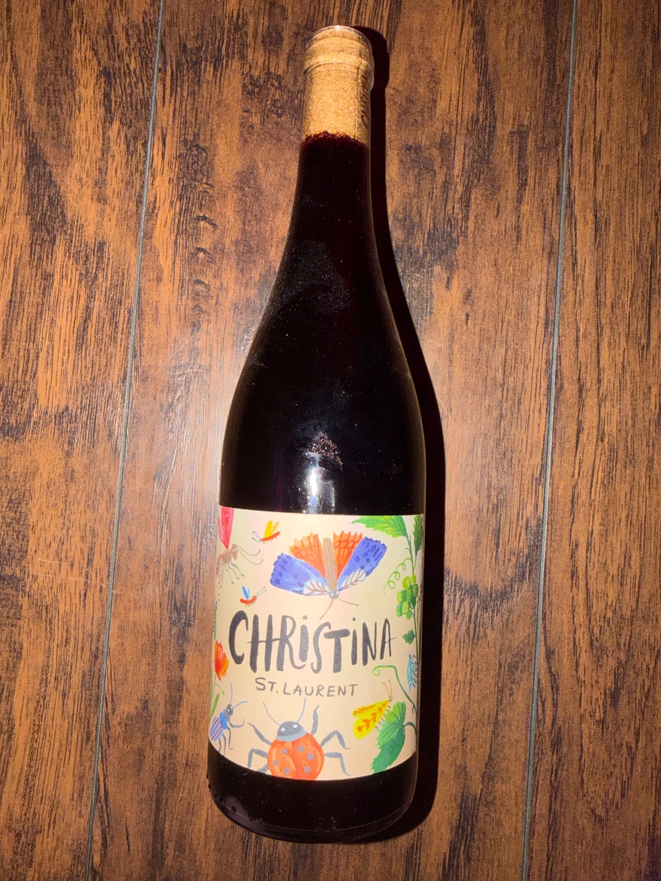 Bottle of St Laurent by Christina