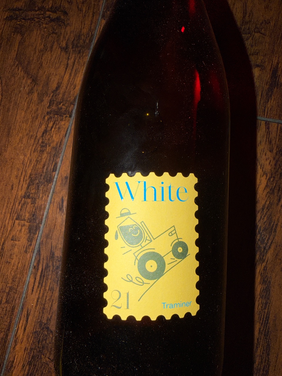 Bottle of Traminer by Hanna Glatzer
